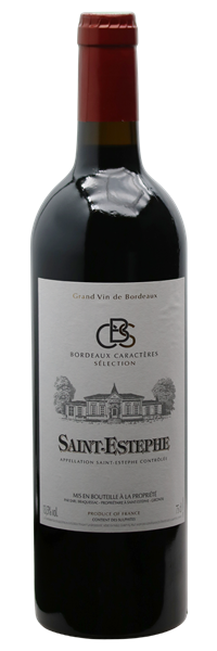 Bordeaux Caractères Sélection Saint-Estèphe 2015