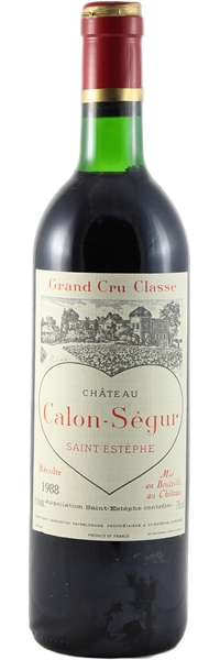 Château Calon Ségur 1988