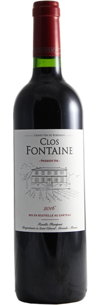 Château Clos Fontaine 2016