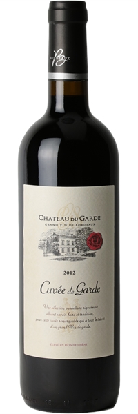 Château du Garde Côtes de Bordeaux Cuvée de Garde 2012