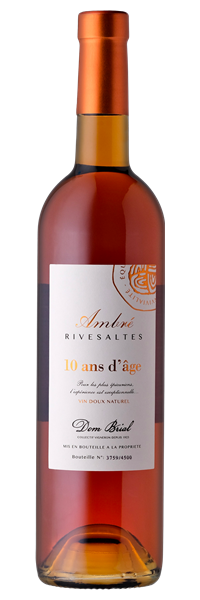 Rivesaltes Vin Doux Naturel Ambré 10 ans d'Age