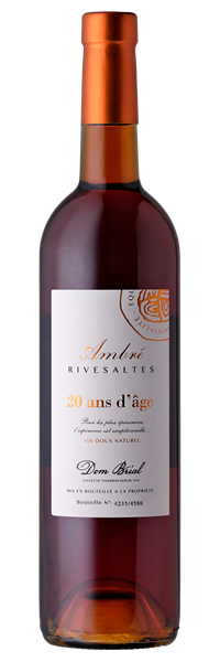 Rivesaltes Vin Doux Naturel Ambré 20 ans d'Age