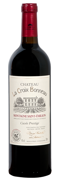 Château Haut-Bonneau Montagne-Saint-Emilion Château la Croix Bonneau Cuvée Prestige 2019