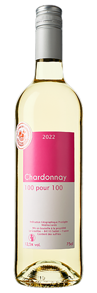 Méditerranée Chardonnay 100 pour 100 2022