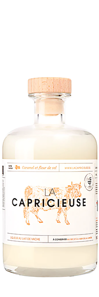 La Capricieuse Liqueur Lait de Vache et Caramel Fleur de Sel