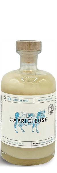 La Capricieuse Liqueur Lait de Vache et Noix de Coco