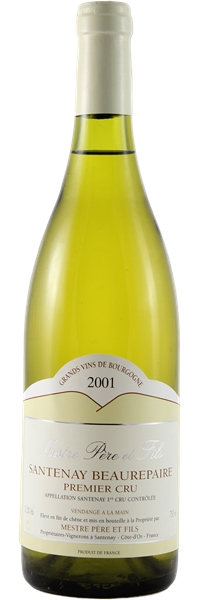 Santenay 1er Cru Beaurepaire 2001