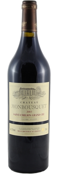 Château Monbousquet Saint-Emilion Grand Cru Classé 2003