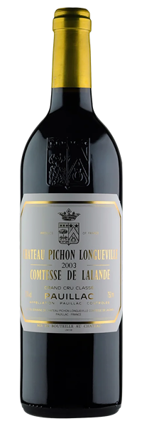 Château Pichon Longueville Comtesse de Lalande 2003