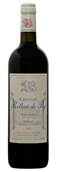 Château Rollan de By Médoc Cru Bourgeois 2003