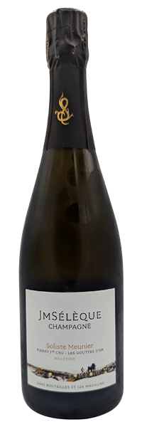 Champagne Premier Cru Soliste Meunier Les Gouttes d'Or 2019