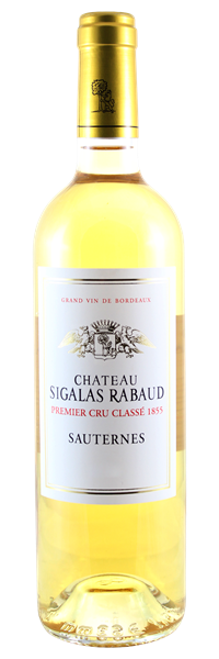 Château Sigalas Rabaud Sauternes 1er Cru Classé 1989