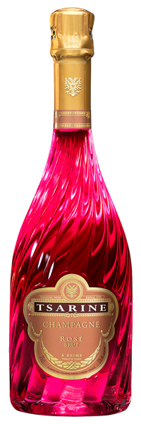 Champagne Rosé Lux Brut - Bouteille lumineuse