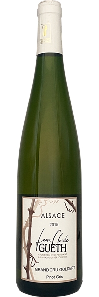 Alsace Douceur Pinot Gris Grand Cru Goldert 2015
