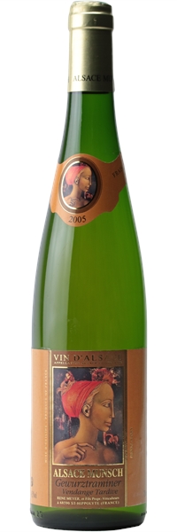 Alsace Gewurztraminer Vendanges Tardives 2005