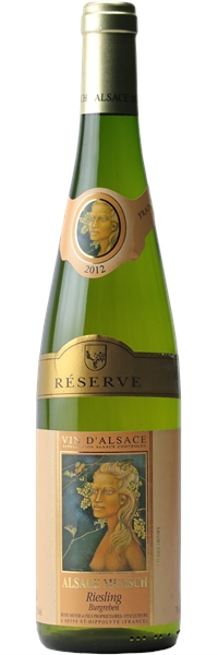 Alsace Riesling Burgreben Réserve 2012