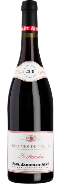 Beaumes De Venise Le Paradou Rouge 2018 Paul Jaboulet Aine Mon Vin Francais