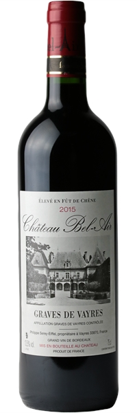 Château Bel-Air Graves de Vayres fût de chêne 2015