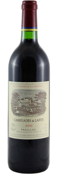 Château Lafite Rothschild Pauillac Les Carruades de Lafite 2000
