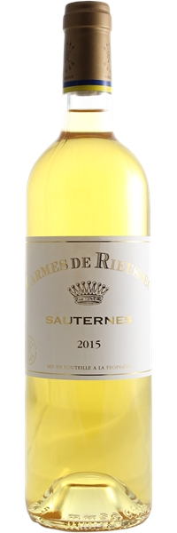 Chateau Rieussec Les Carmes De Rieussec Blanc 2015 Chateau Rieussec Mon Vin Francais