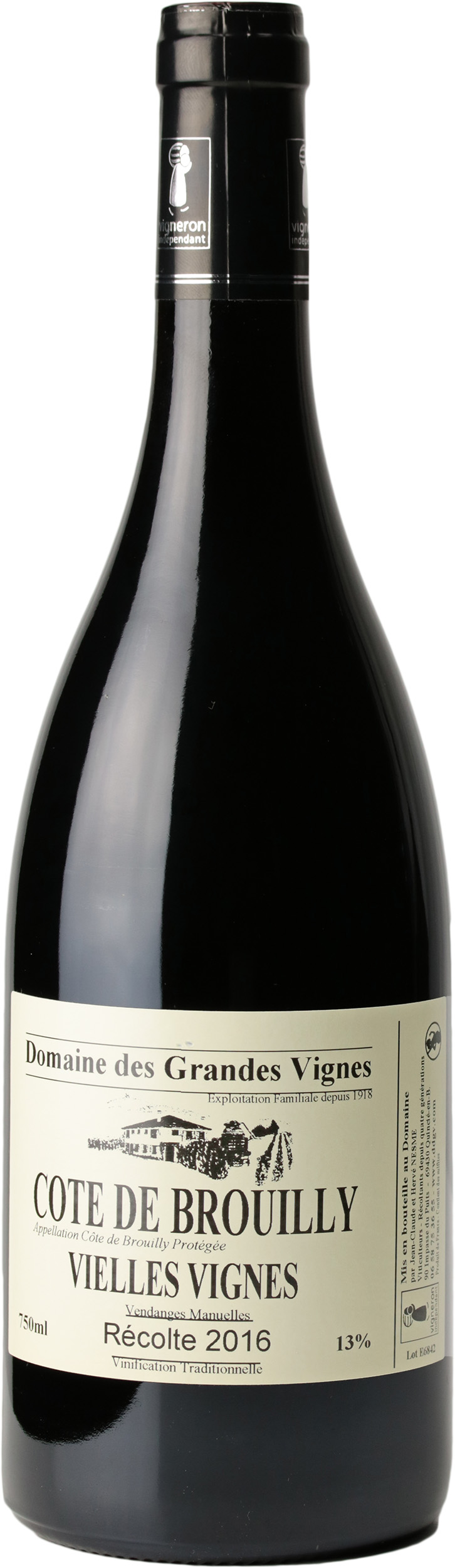 Côte de Brouilly Vieilles Vignes 2016
