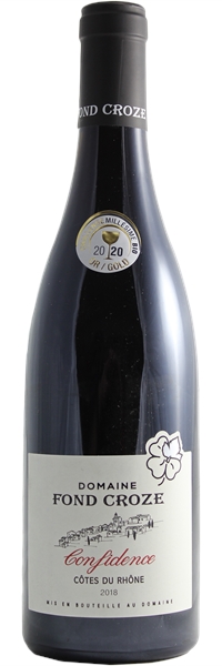 Côtes du Rhône Cuvée Confidence 2018