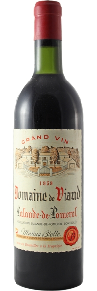 Domaine de Viaud Lalande-de-Pomerol 1959