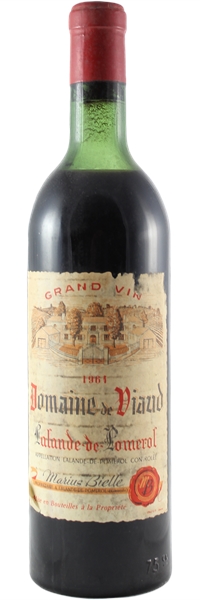 Domaine de Viaud Lalande-de-Pomerol 1964