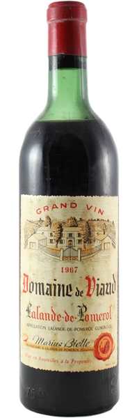 Domaine de Viaud Lalande-de-Pomerol 1967