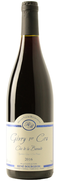 Givry 1er Cru Clos de la Baraude 2016