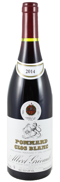 Pommard premier cru Clos Blanc 2014