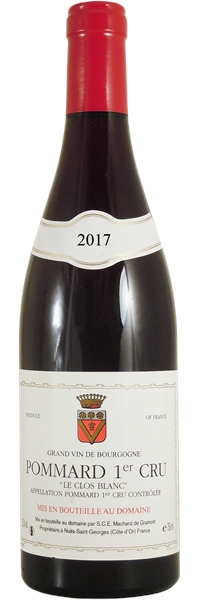 Pommard premier cru Clos Blanc 2017