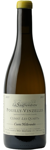 Pouilly-Vinzelles Climat Les Quarts Cuvée Millerandée 2015