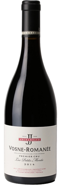 Vosne-Romanée 1er Cru Les Petits Monts 2014
